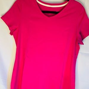 Pima cotton V neck t-shirt #117